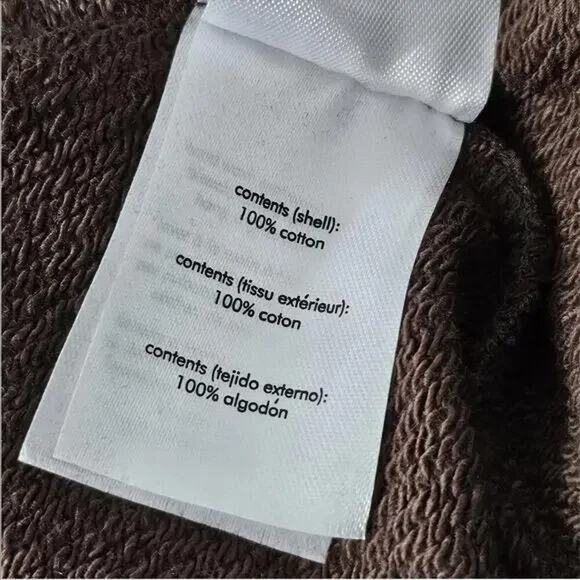 NWT WeWoreWhat High Rise Slim Leg Fleece Joggers Elastic Waist Pockets S Brown - Picture 11 of 15